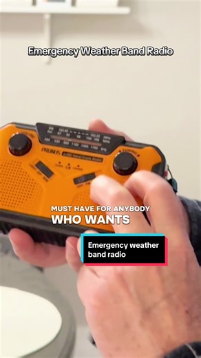 Stay prepared when it matters most. A weather band radio keeps you informed with real-time emergency alerts, storms, and weather updates—no internet needed. #WeatherAlert #WeatherRadio