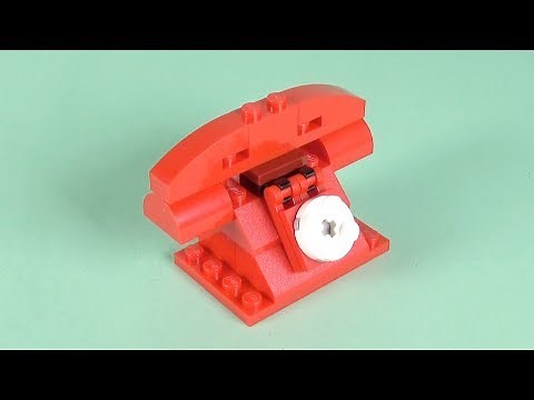 LEGO Telephone Building Instructions - LEGO Classic 10717 "How To"