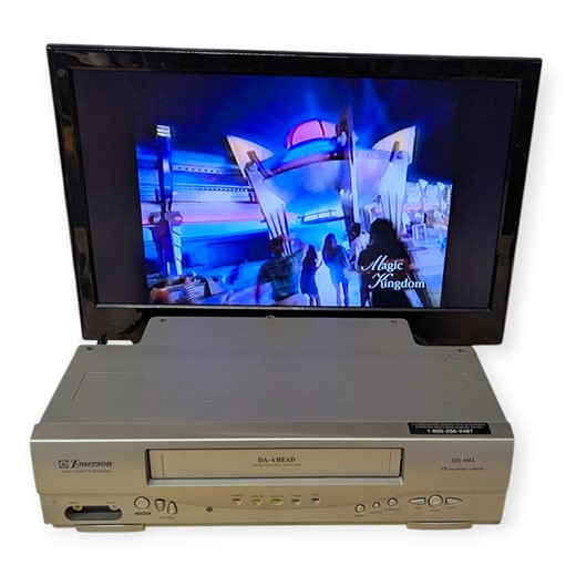 Emerson EMV404 4 Head VCR VHS Player Tested Working No Remote - Etsy