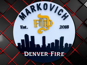 Custom Fire Department Logo Sign: Personalized First Responder Gift - Etsy