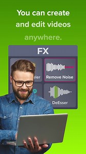 Noisy background ruining your videos? Camtasia makes it easy to clean up your audio with advanced noise removal tools. | Camtasia