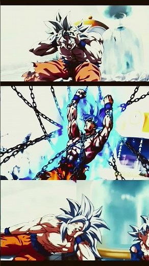 Goku first look locked in time chamber with chain