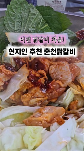 기름 없이 채수로만 익히는 춘천 닭갈비 맛집리 있다?!👀 No-oil, vegetable-broth-steamed Dachgalbi in chuncheon, Korea