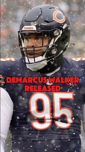 🚨Bears CUT DeMarcus Walker After Gerald Everett