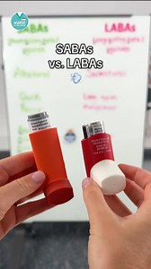 246K views · 3K reactions | SABAs vs. LABAs 贈 Both medications are...