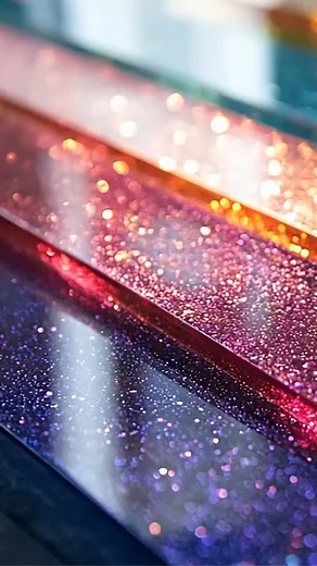 4 comments | Our glitter acrylic is perfect for laser projects, signage, ornaments, keychains, and anything that needs a little sparkle. In stock and ready to ship. #makerstock #acrylic #glitter #reels #glitteracrylic #makersgonnamake #maker #ornaments #lasercutting | MakerStock | Facebook