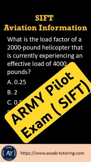 ARMY Pilot Exam ( SIFT) # sifttest#armyaviation #usarmy #army
