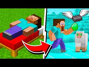 minecraft, mas EU POSSO TER SONHOS (e pesadelos!)