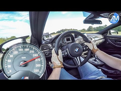 BMW M4 Competition (450hp) - 0-250 km/h Launch Control🏁