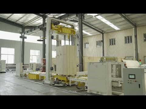 Pallet Strapping Machine and Turntable Wrapping Machine with Top Press