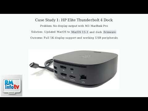 How To Fix HP Docking Station Not Working With Mac – USB-C, Display & Compatibility Fix