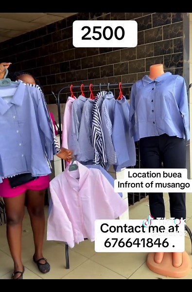 Fortune sells trending stripe shirt at just 2500 . Distance is not a barrier we deliver nation wide.