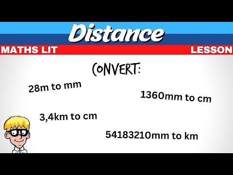 Distance Conversions Maths Lit
