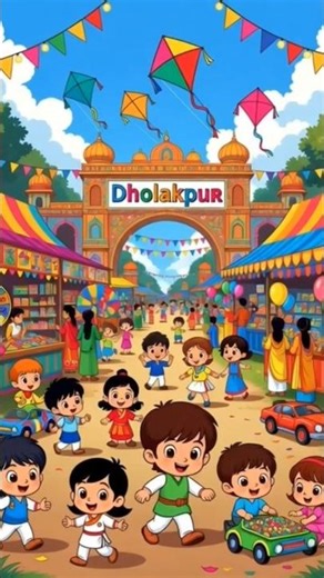 Chota Bheem ka Gav 😘❤️# Shorts