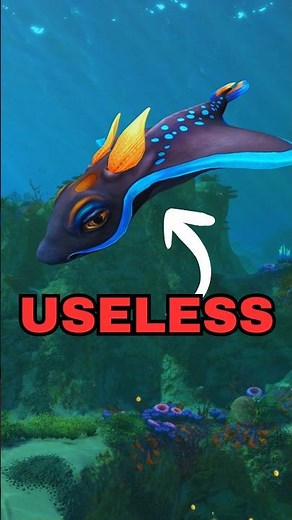 The Most USELESS Creature in Subnautica