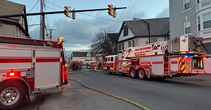 Buffalo Fire responds to two-alarm fire in Black Rock, believed to be 'intentionally set'