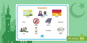 Ramadan Word Mat