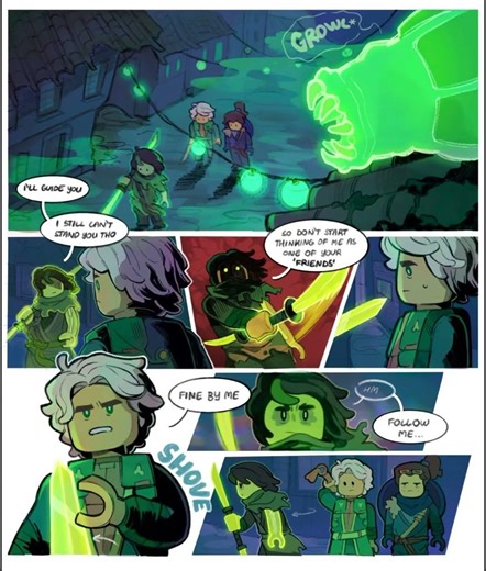 Ninjago dragons rising comic dub pt.6