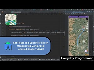 How to Set Route to a Specific Point in Mapbox Map in Android Studio Using Java