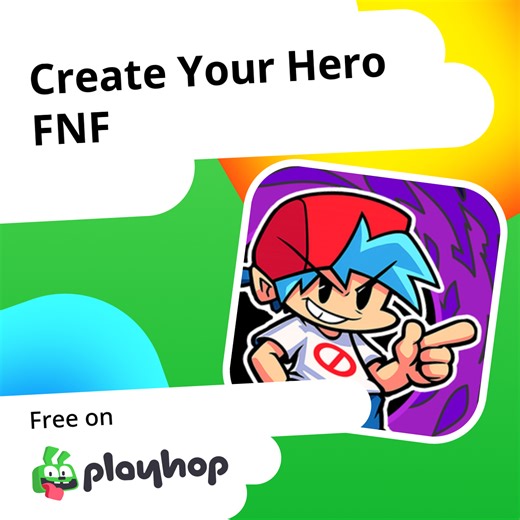 Create Your Hero FNF: Play Online For Free On Playhop