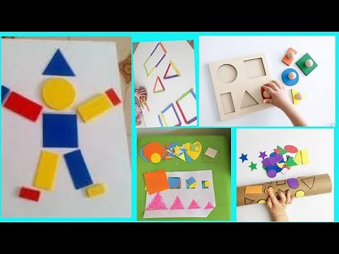 FIGURAS GEOMÉTRICAS/ IDEAS PARA ENSEÑAR A LOS NIÑOS