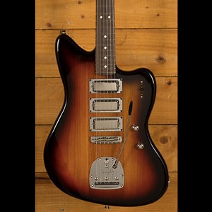 Fender Parallel Universe II Spark-O-Matic Jazzmaster | Rosewood - 3-Colour Sunburst