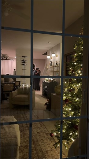55K views · 39K reactions | your yearly reminder to kiss your boy best friend ✨ #christmasdecor #christmastree #couplestiktok #dreamcore dreamlife | Maddy Corbin | Facebook