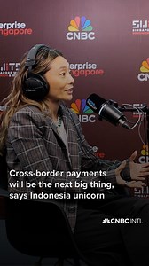 Indonesian fintech unicorn Xendit is helping reshape Southeast Asia’s payment landscape by offering Stripe-like infrastructure tailored to the region’s unique challenges. In this episode of CNBC's "Beyond the Valley," Xendit co-founder and Chief Operating Officer Tessa Wijaya joins Arjun Kharpal at the Singapore Week of Innovation and Technology (SWITCH) to discuss the challenge of moving the Asian payment market away from QR codes. "Cross-border payments are going to be the next big thing," Wij