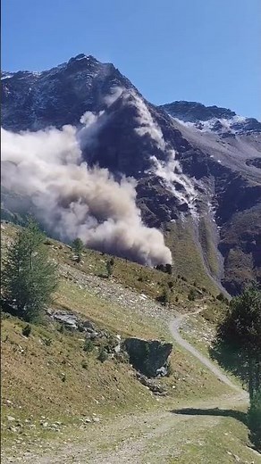 Sulden Schontaufspitze huge collapse