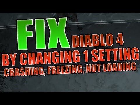 Fix Diablo 4 Crashing By Changing 1 Setting