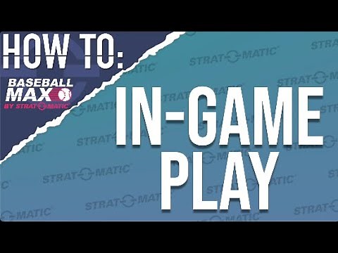 How To Baseball Max: In-Game Play