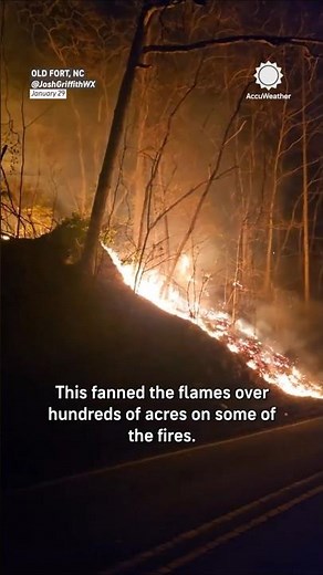 Wildfires Break Out in Helene-Damaged Western North Carolina