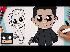 How To Draw Frontman | Squid Game - Videos For Kids