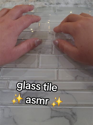Glass Tile ASMR: Tapping and Scratching Sounds