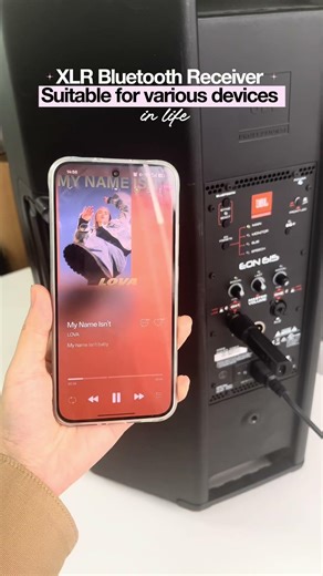 Suitable for various devices✨ #XLR #bluetooth #receiver #dj #audio