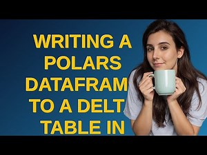 Writing a polars dataframe to a delta table in Microsoft Lakehouse