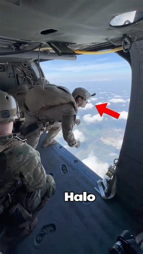 HALO jumps are way more intense than you think 😱🪂 #youtubeshorts #mindblown #trendingnow