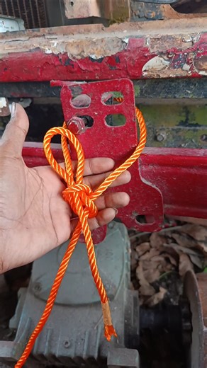 The practical knot is strong and easy to untie
