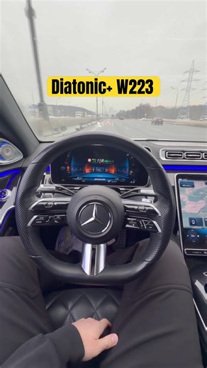 Distronic plus на Mercedes W223 #sclass