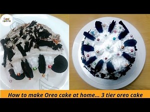 Oreo cake[Homemade oreo cake recipe for beginners]