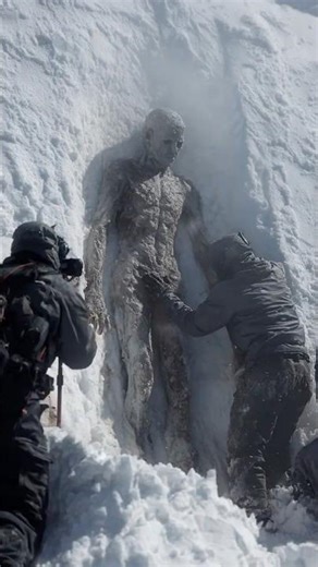 Norwegian Researchers Find Human Like Form Locked Inside Ice