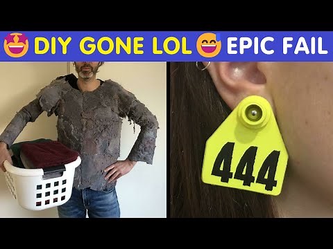 DIY Gone LOL: The Art of Failing Beautifully | Happy And Fun