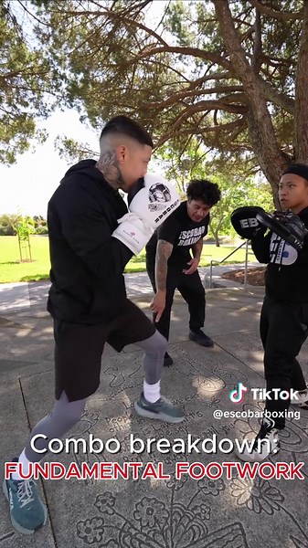 FOOTWORK BREAKDOWN!!!! Mixing up all our footwork fundamentals up!!! Mixing up your basics footwork always adds a level of challenge!!! We kept it pure basic on this one but mixed it up for the challenge!!! Hope yall enjoy and GOD BLESS!!! If you would like to support this kind of content or buy me a coffee. Donation linked in bio. Everything is appreciated it Mitts/equipment: @punchkingworld #boxing #boxeo #mittwork #bayarea #escobarboxing