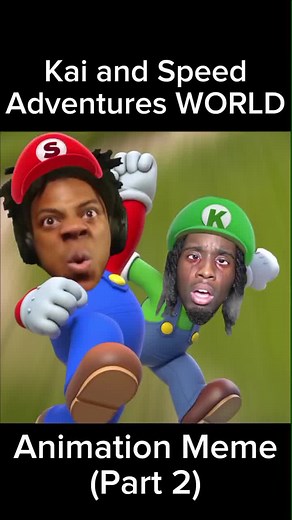 IShowspeed y Kai Cenat: La Animación Meme de Mario