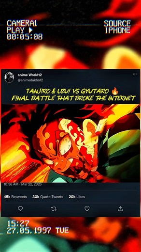 Tanjiro & Uzui vs Gyutaro 🔥 Final Battle That Broke the Internet || Tanjiro & Uzui vs Gyutaro