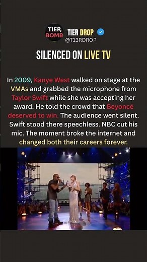 Kanye silenced on Live TV