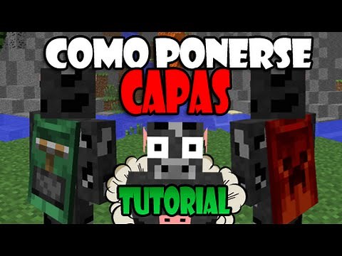 ¡COMO PONERSE CAPAS EN MINECRAFT! ¡GRATIS!
