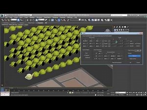 3ds Max - Creating City Blocks - Part 15 - Array and Spacing Tool