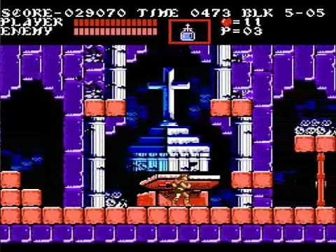 NES - Castlevania 3 : Dracula's Curse - Boss Rush (No Damage & Subweapons)