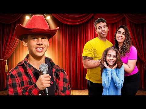 Lorenzo CANTA & ACTUA en el TEATRO de SU NUEVA ESCUELA|4PLUSONE